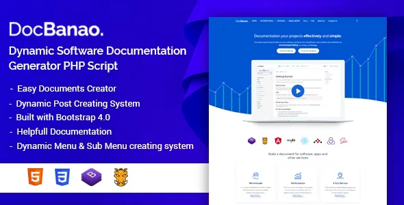 DocBanao - Dynamic Software Documentation Generator PHP Script
