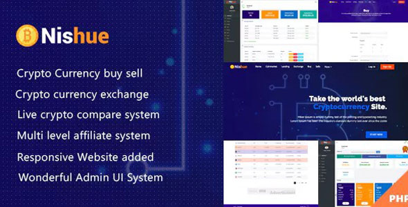 Nishue - CryptoCurrency Buy Sell Exchange software