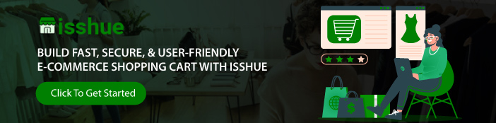 Isshue - advanced eCommerce shopping cart Software