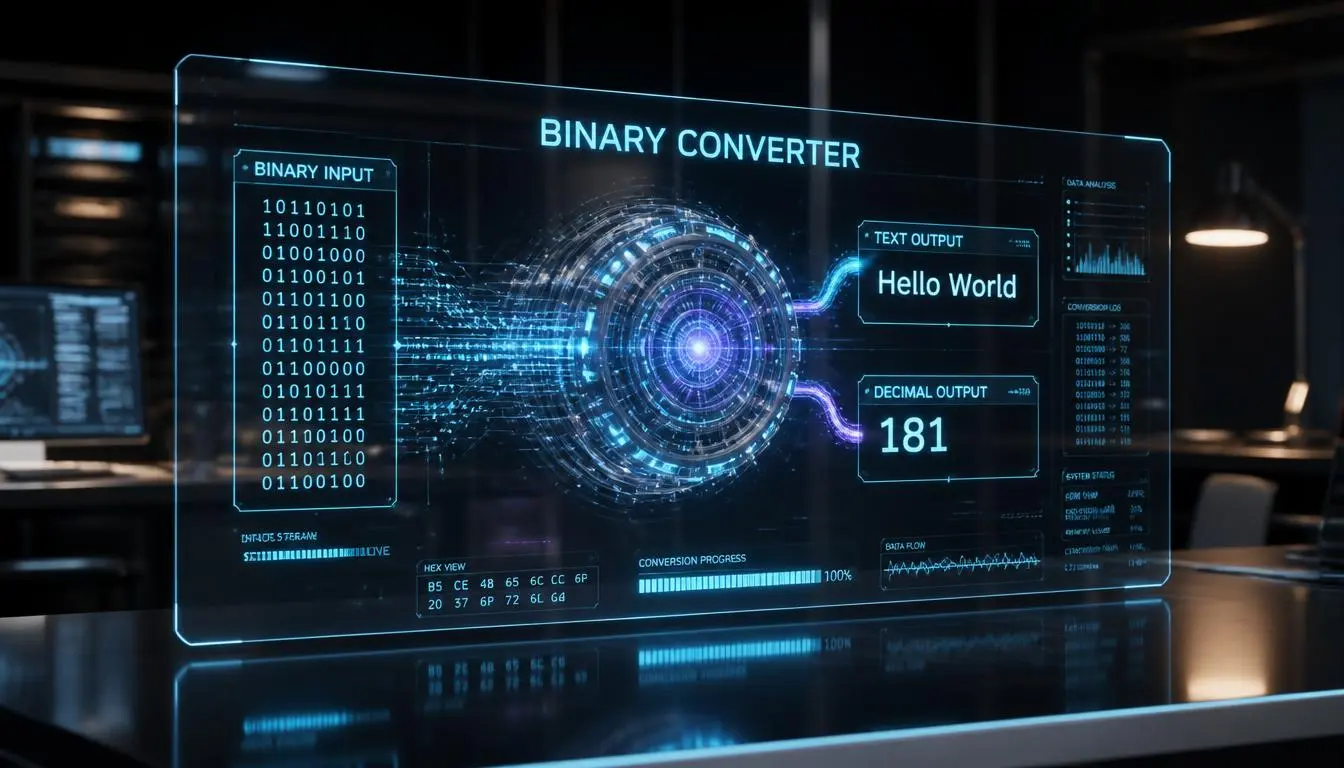 Binary Converters and Unit Converters