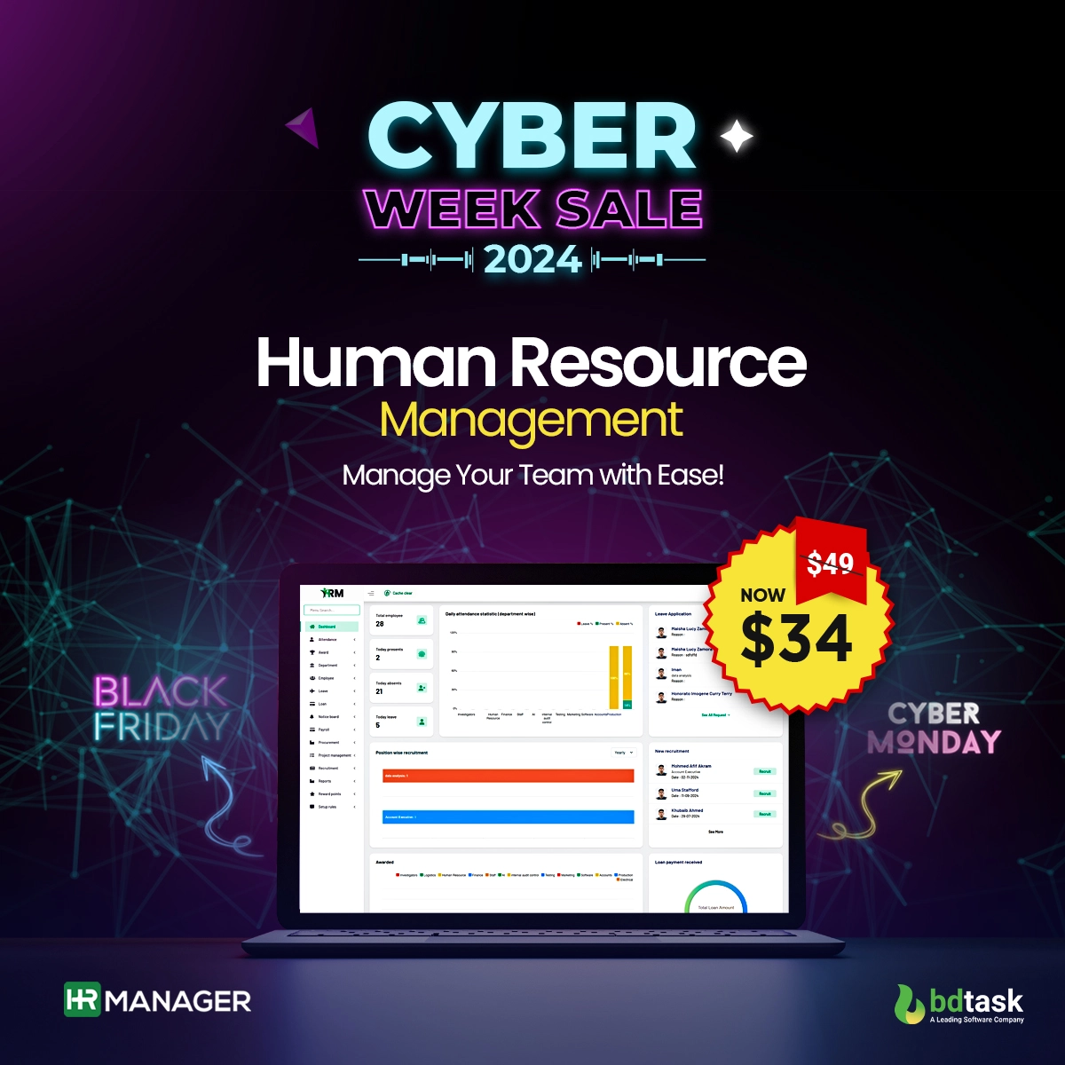 HR Manager Human Resource Management Software