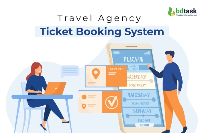Travel agency ticket booking system