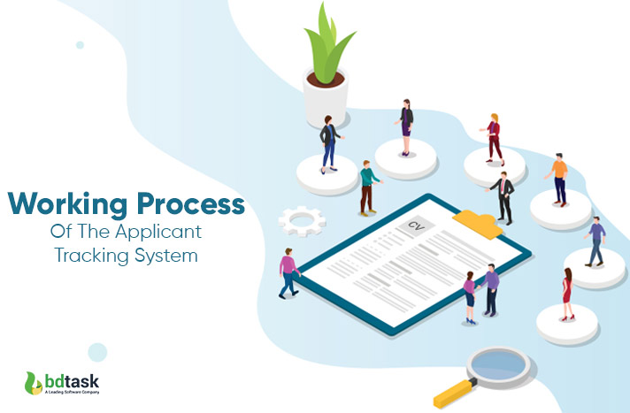 working process of applicant tracking system