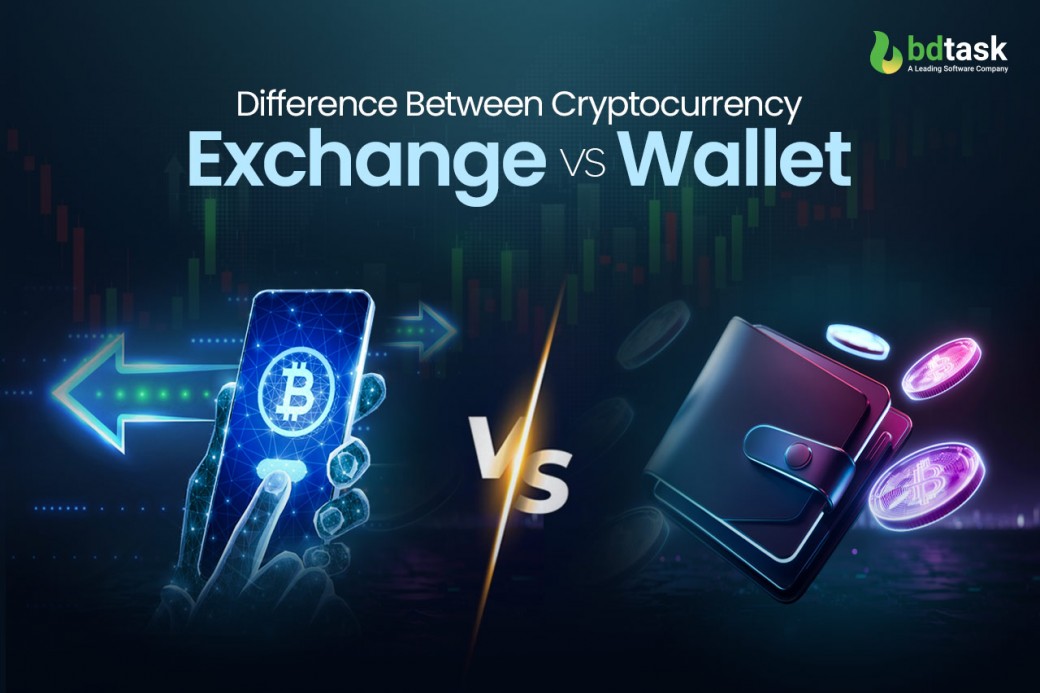 cryptocurrency exchange vs wallet