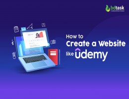 how to create a website like udemy