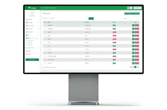 SMS Configuration