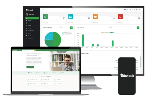 Edutask : Online Course Selling Marketplace